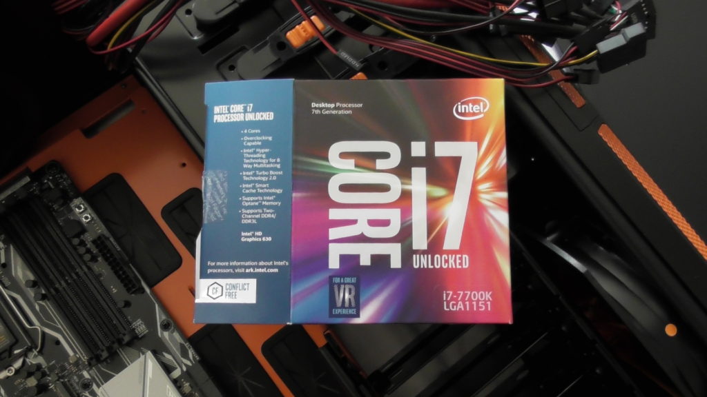 Intel Core i7-7700K Prozessor in Verpackung